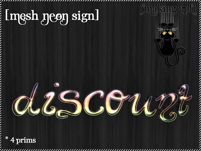 {MAKING UP!} - Discount NEON Sign