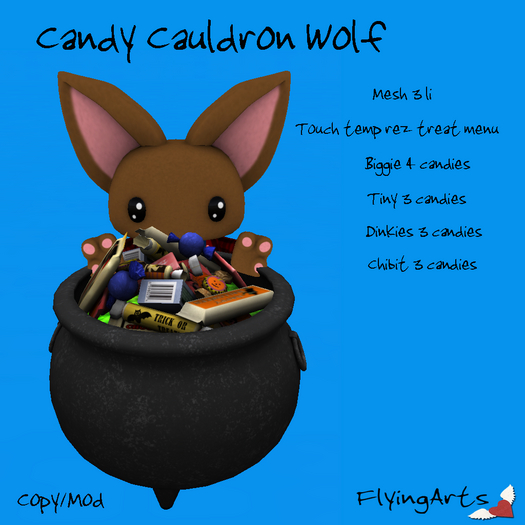 !FA! Candy Cauldron Wolf