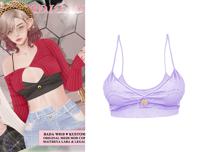 " BADA "Skye Top Purper