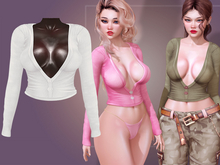 Kaithleen's Hanzi Autumn Top - White