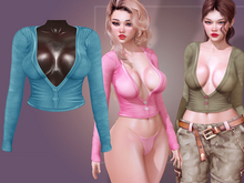 Kaithleen's Hanzi Autumn Top - Mint