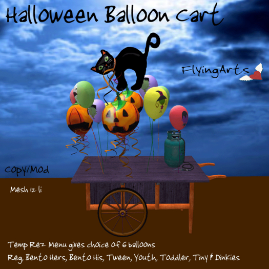 !FA! Halloween Balloon Cart