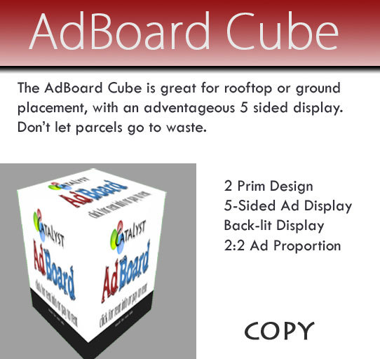 Catalyst AdBoard Cube (Full Revenue)