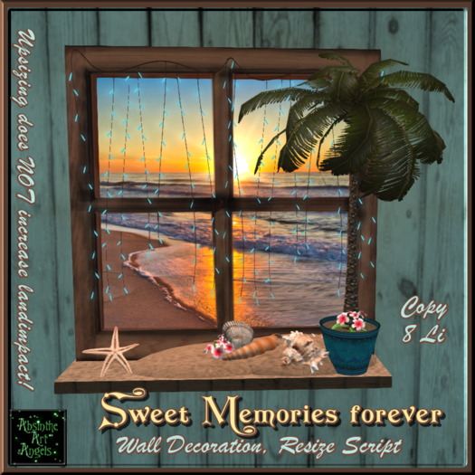 Sweet memories forever (resizable)