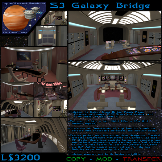[JRF] Build - Galaxy Class Bridge