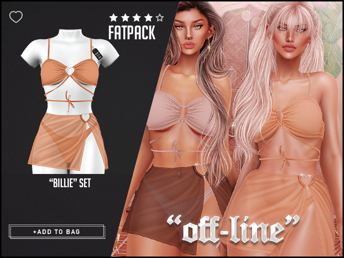 "Off-Line" x "Billie" Set / Fatpack