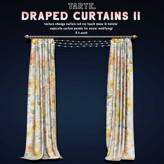 tarte. draped curtain II (groovy)