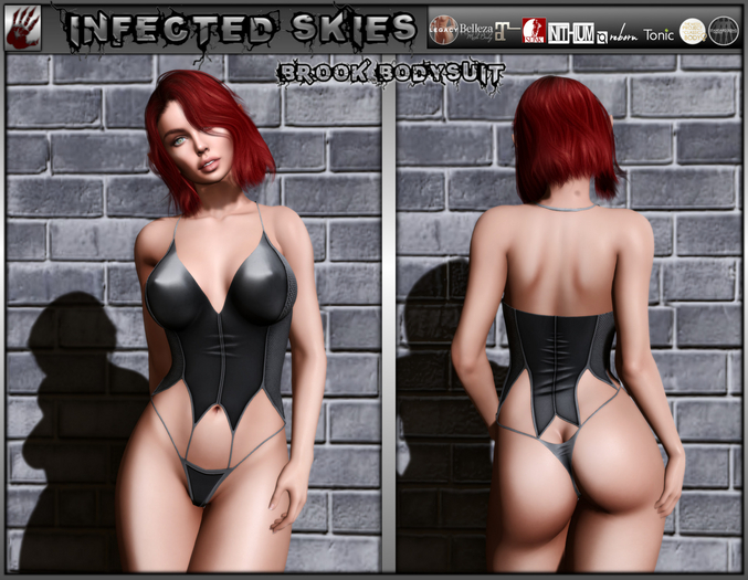 *IS* Brook Bodysuit Jet  