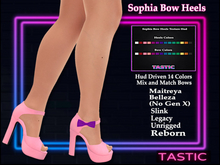 Tastic-Sophia Bow Heels Reborn Updated!