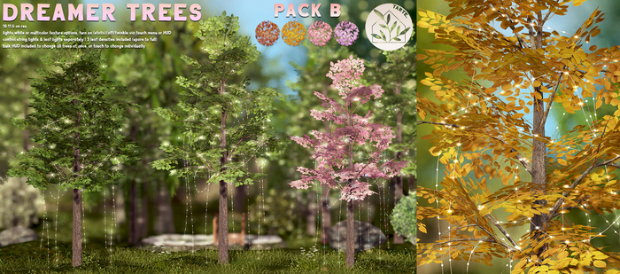 tarte. dreamer trees (pack B)
