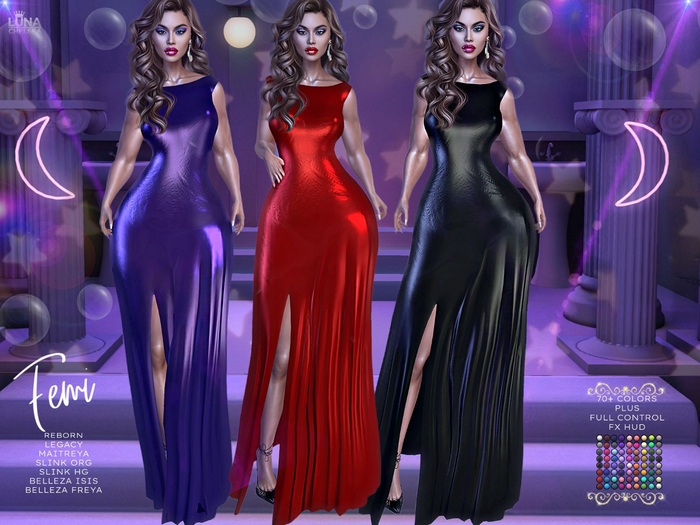 Second Life Marketplace - Femi Formal Dress,Cocktial Gown,Formal Dress,Formal  Dress,Formal Dress,Formal Dress,Formal Dress,,Formal Dress,,Formal