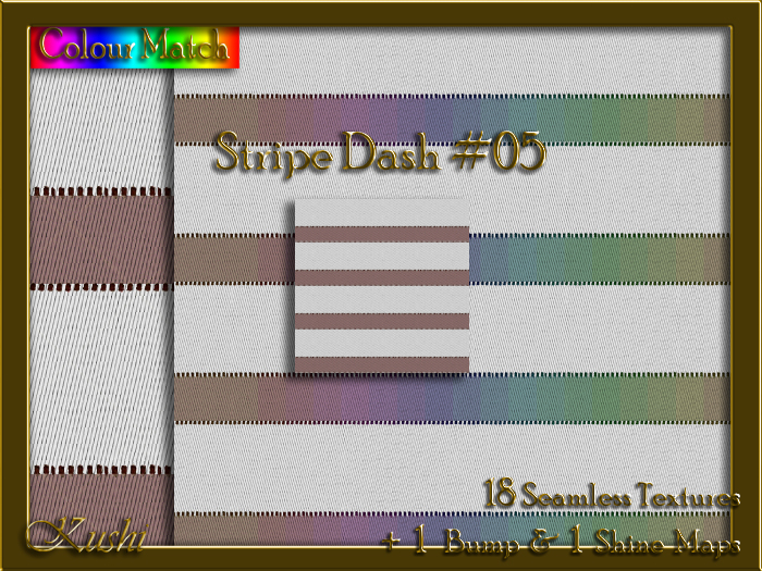 Stripe Dash #05 Seamless Texture Pack