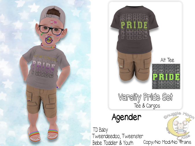 {SMK} Varsity Pride Set | Agender