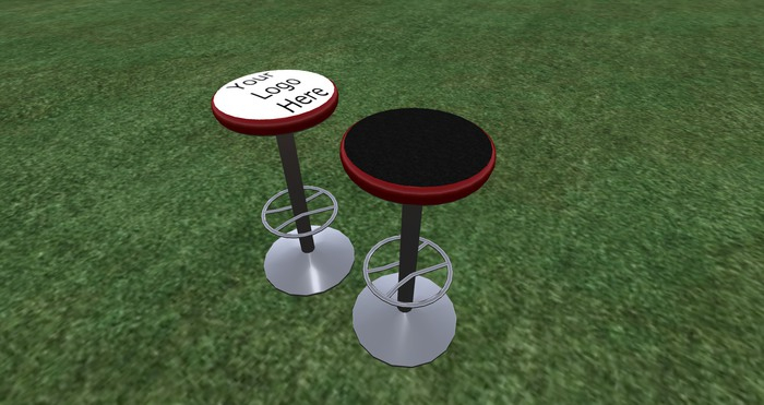 TM Retro Bar Stool - FP - Full Permissions