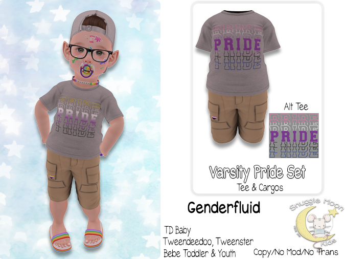 {SMK} Varsity Pride Set | Genderfluid