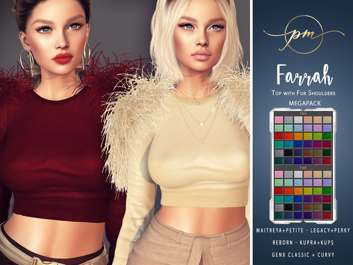 :: pm :: Farrah Top -MEGA PACK -