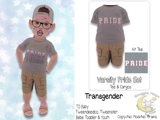{SMK} Varsity Pride Set | Transgender 