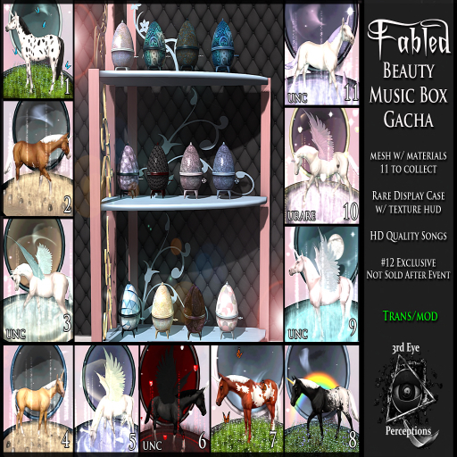 3rd Eye_ Fabled Beauty 12 Music Box SPECIAL