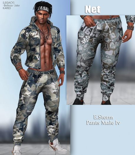 E.Storm Pants Male Iv Net