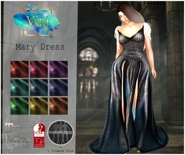 .Viki. Mary Dress 