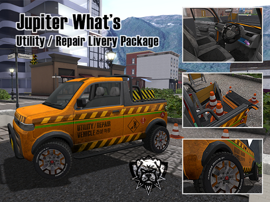 Jupiter Utility / Repair Livery Package