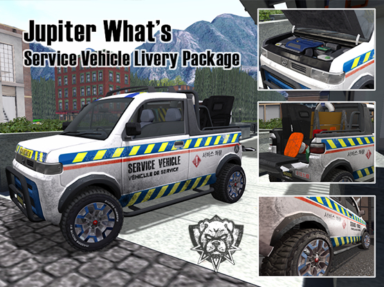 Jupiter Service Vehicle Livery Package