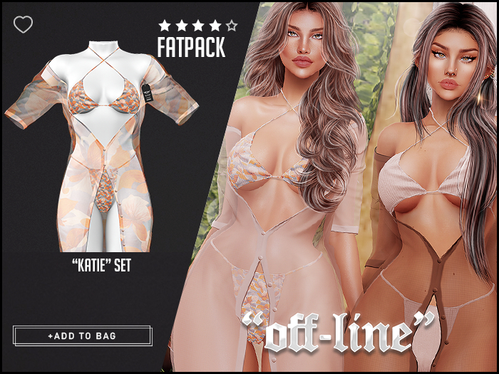 "Off-Line" x "Katie" Set / Fatpack