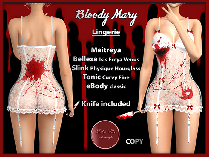 Dolce Cleo ::: Bloody Mary Lingerie- ADD ME