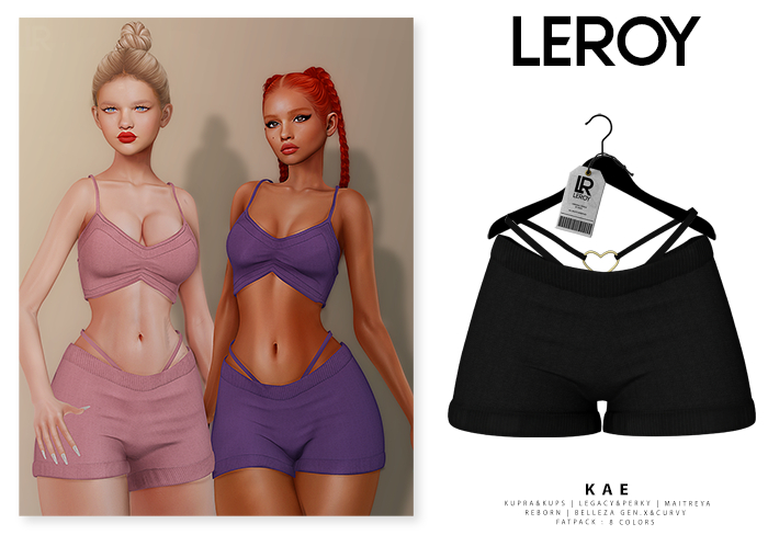 LEROY - Kae Short - Black