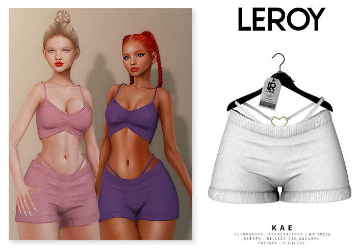 LEROY - Kae Short - White