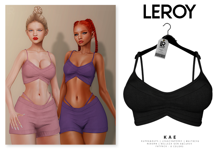 LEROY - Kae Top - Black