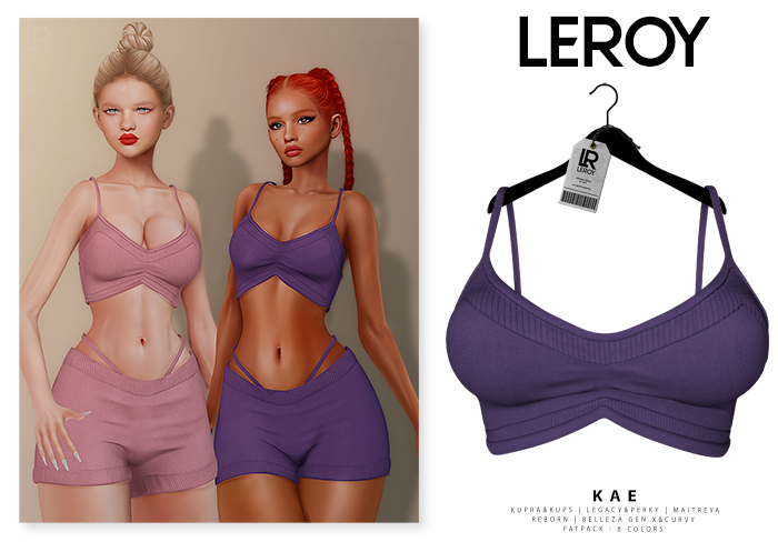 LEROY - Kae Top - Purple