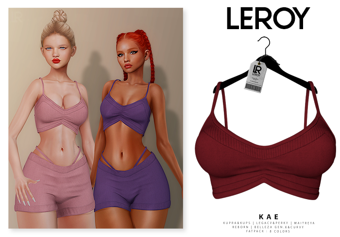 LEROY - Kae Top - Red