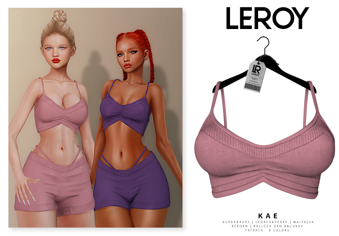LEROY - Kae Top - Rose