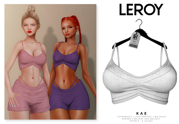 LEROY - Kae Top - White