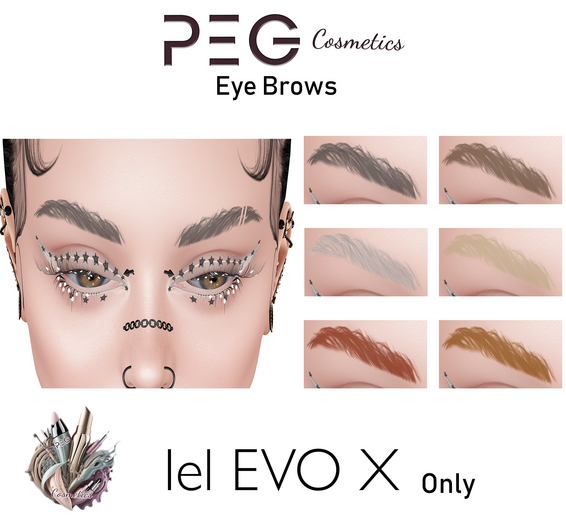 Peg Cosmetics Eyebrows Raya