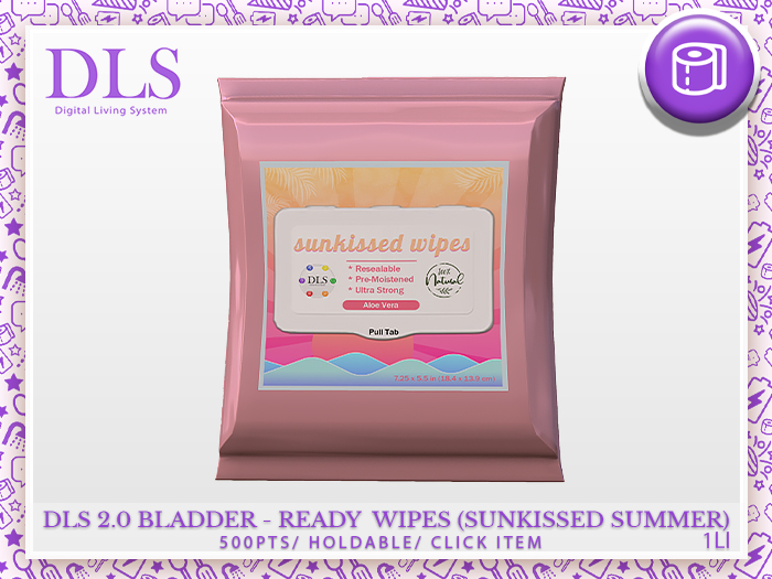 DLS Bladder 2.0 - Ready Wipes (Sunkissed Summer)