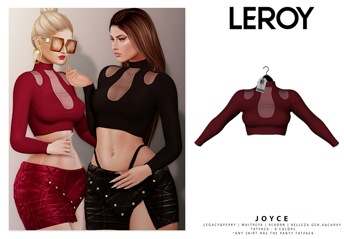 LEROY - Joyce Blouse - Red