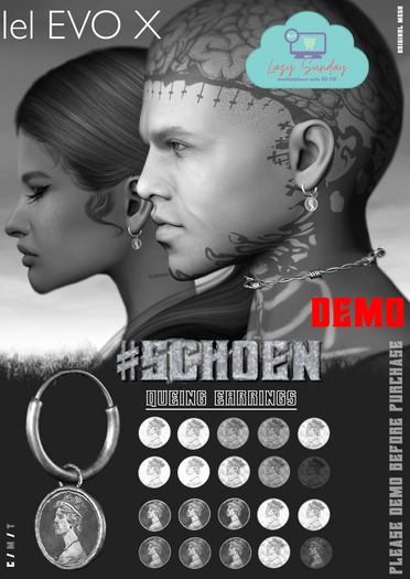 #SCHOEN - Queing Earrings - Evox  DEMO