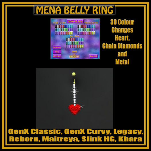 G&L Mena Diamond Heart BB Ring