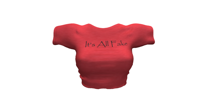 ! ! NB - It's All Fake Tee