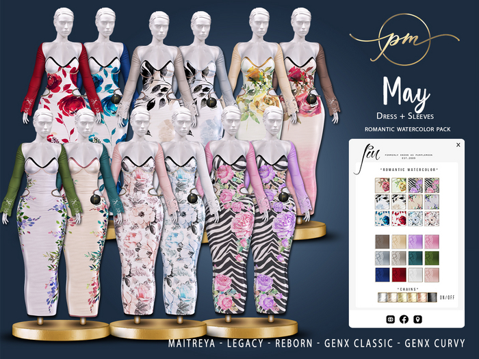 :: pm :: May *Romantic Watercolor Pack*