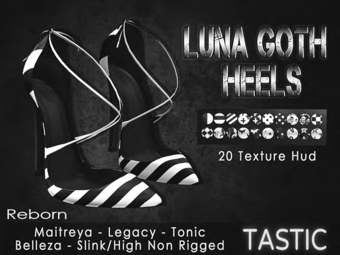 Tastic-Luna Goth Heels Demo