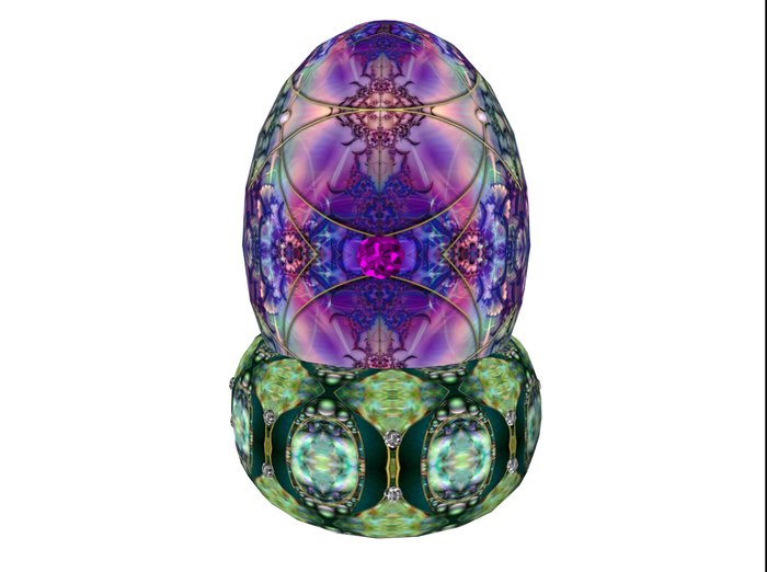 ~,~ Falconvale Designs~,~ Collectable Faberge' egg