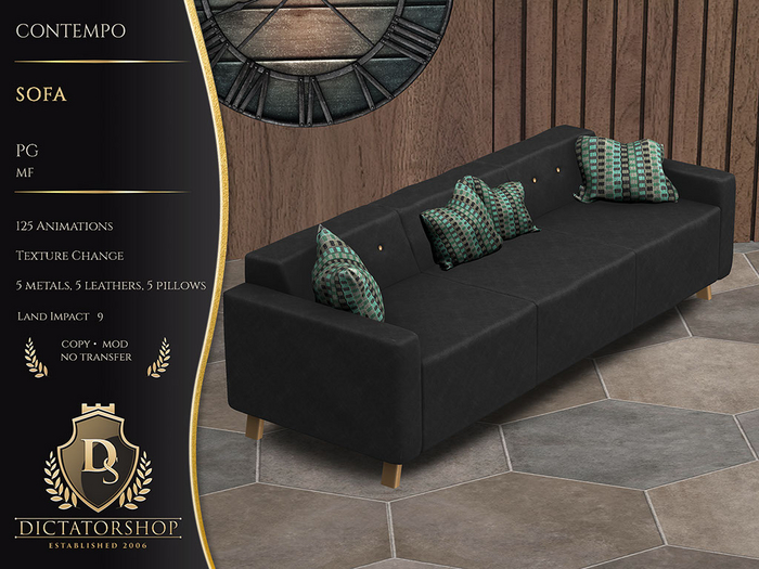 [Ds] Contempo - Sofa PG