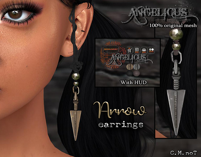 :ANGELICUS: Arrow earring 