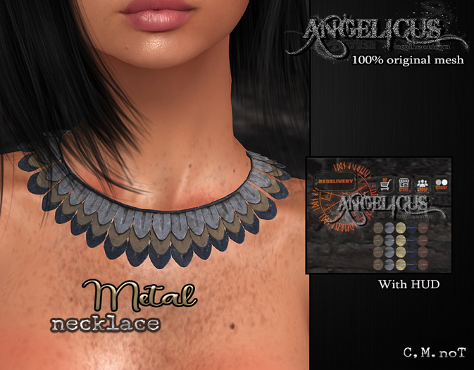 :ANGELICUS: Metal necklace 