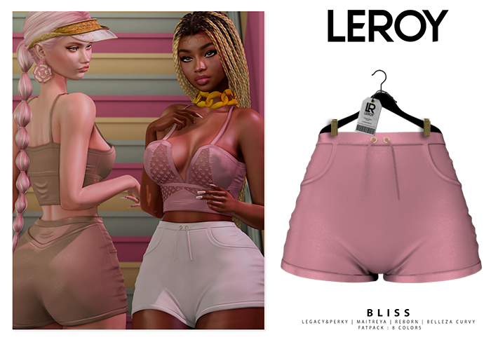 LEROY - Bliss Short - Rose