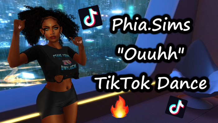 Phia.Sims Ouuhh TikTok Dance Animation