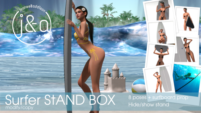 j&a - Surfer StAND BOX (boxed)